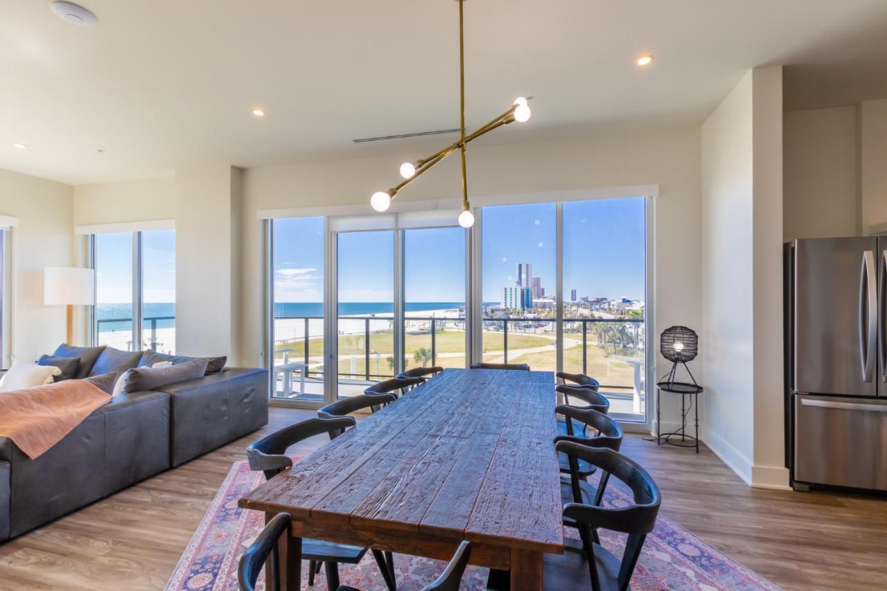 Luxury 4 Bedroom Beachfront Condo With Rooftop Pool Next To The Hangout! Gp 303 海湾海岸 外观 照片