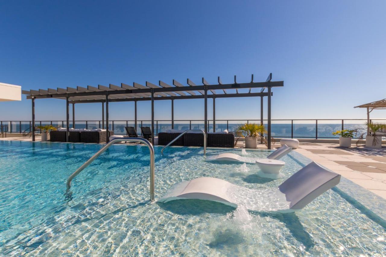 Luxury 4 Bedroom Beachfront Condo With Rooftop Pool Next To The Hangout! Gp 303 海湾海岸 外观 照片